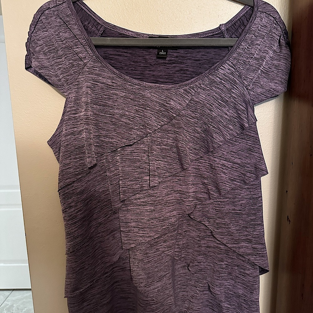 Large purple blouse